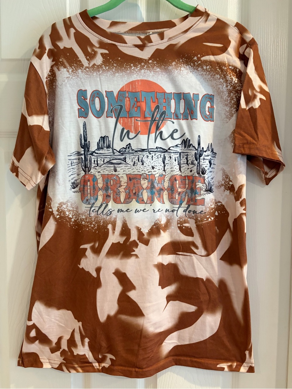 Zach Bryan @m” Something in the Orange “ Graphic Concert Tee Shirt-Medium